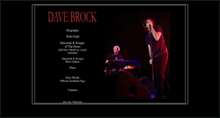 Desktop Screenshot of davebrock.com